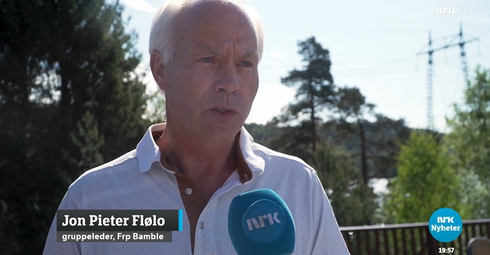 Jon Pieter Flølo intervjuet av Nrk 18.mai