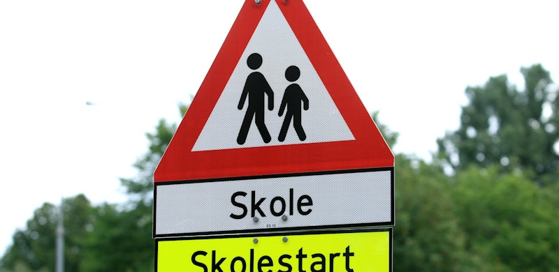 Trygge skoleveier er viktig for å skape trygghet for barn og unge